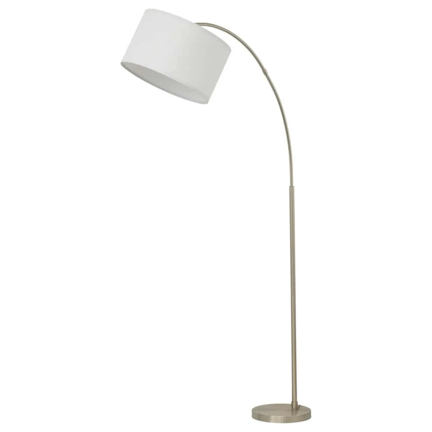 Okazała, chromowana lampa stojąca TK 16022 ZENITH WHITE | Kaja*Sklep Kaja New