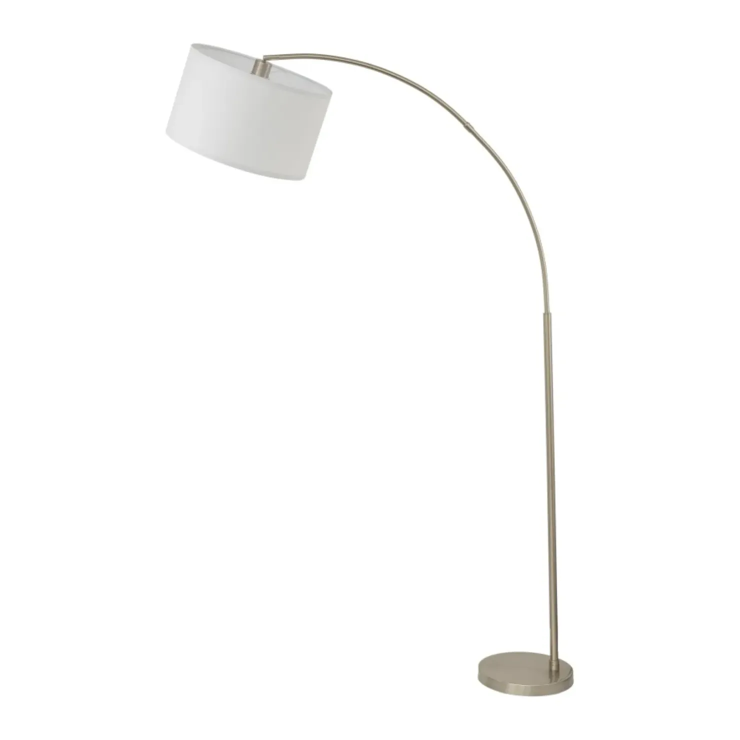 Okazała, chromowana lampa stojąca TK 16022 ZENITH WHITE | Kaja*Sklep Kaja New