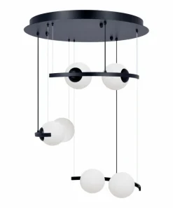 Cheap Sklep Kaja Okazała, czarna lampa wisząca na antresolę ZM 5017 HELIX | Kaja