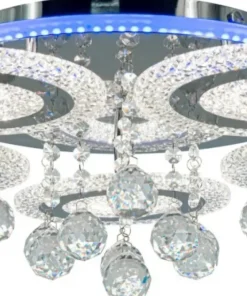 Discount Sklep Kaja Okazała lampa sufitowa, LED o mocy 133W DRS2210/5 8C z serii MARBELLA chrom