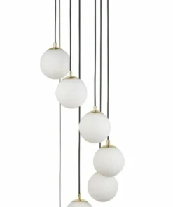 Fashion Sklep Kaja Okazała lampa wisząca, idealna do salonu SIG 33660 z serii PIANO