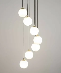 Fashion Sklep Kaja Okazała lampa wisząca, idealna do salonu SIG 33660 z serii PIANO
