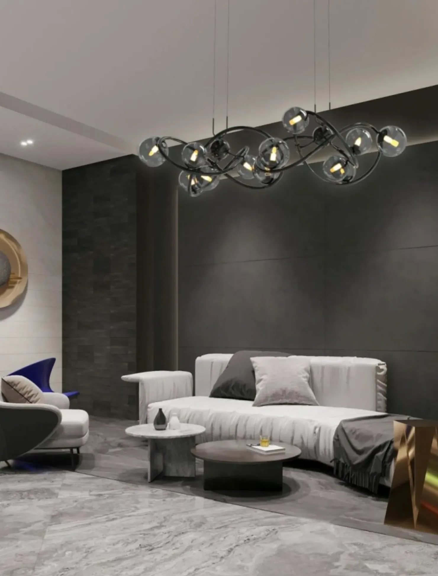 Hot Sklep Kaja Okazała lampa wisząca nad stół w jadalni WF 7014-1405 NANCY | Kaja
