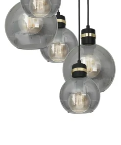 Store Sklep Kaja Okazała lampa wisząca z kaskadą kloszy MLP6534 OMEGA | Kaja