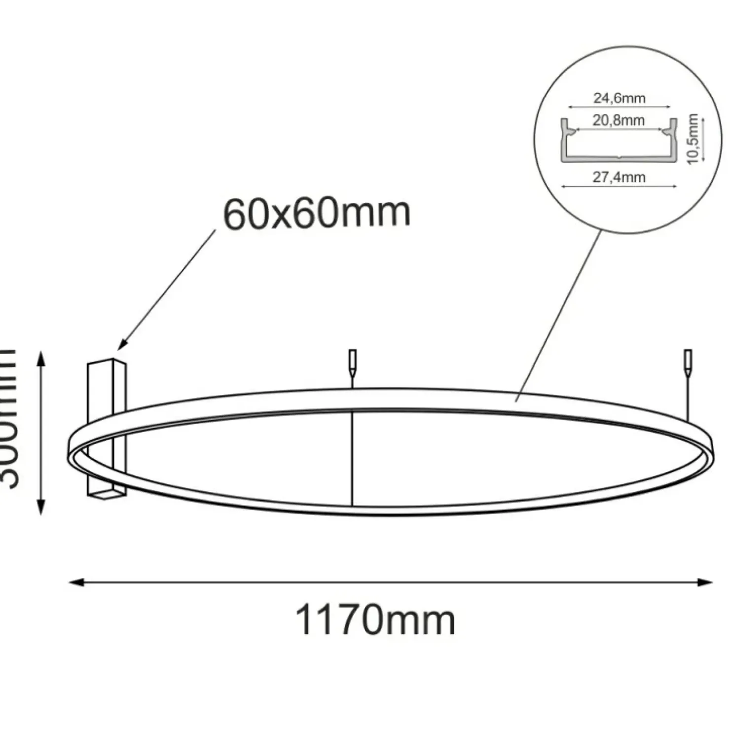 Okazały plafon złote koło ⌀117cm 3000K ANT 1354 z serii AGA*Sklep Kaja Discount