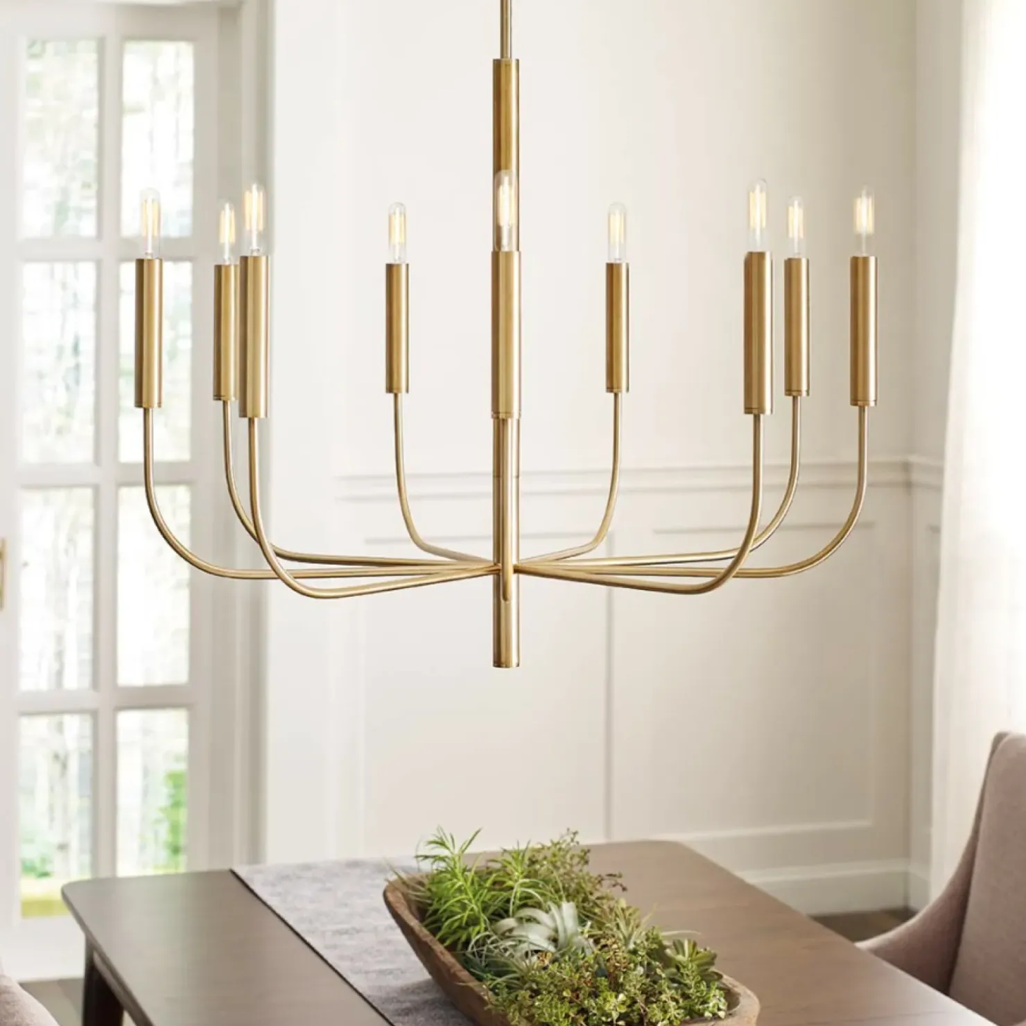 Okazały żyrandol, elegancka lampa FE-BRIANNA9-BB z serii BRIANNA*Sklep Kaja Sale