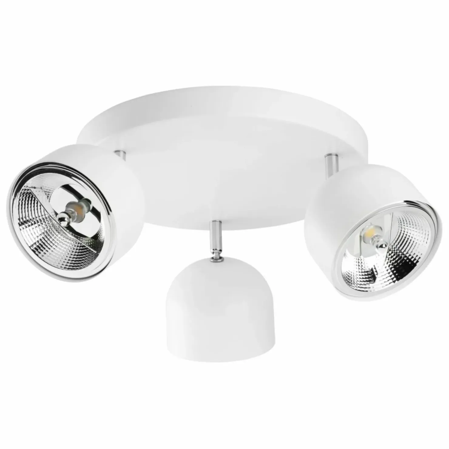Okrągła, biała lampa sufitowa (z żarówkami) TK 6514 z serii ALTEA*Sklep Kaja Hot