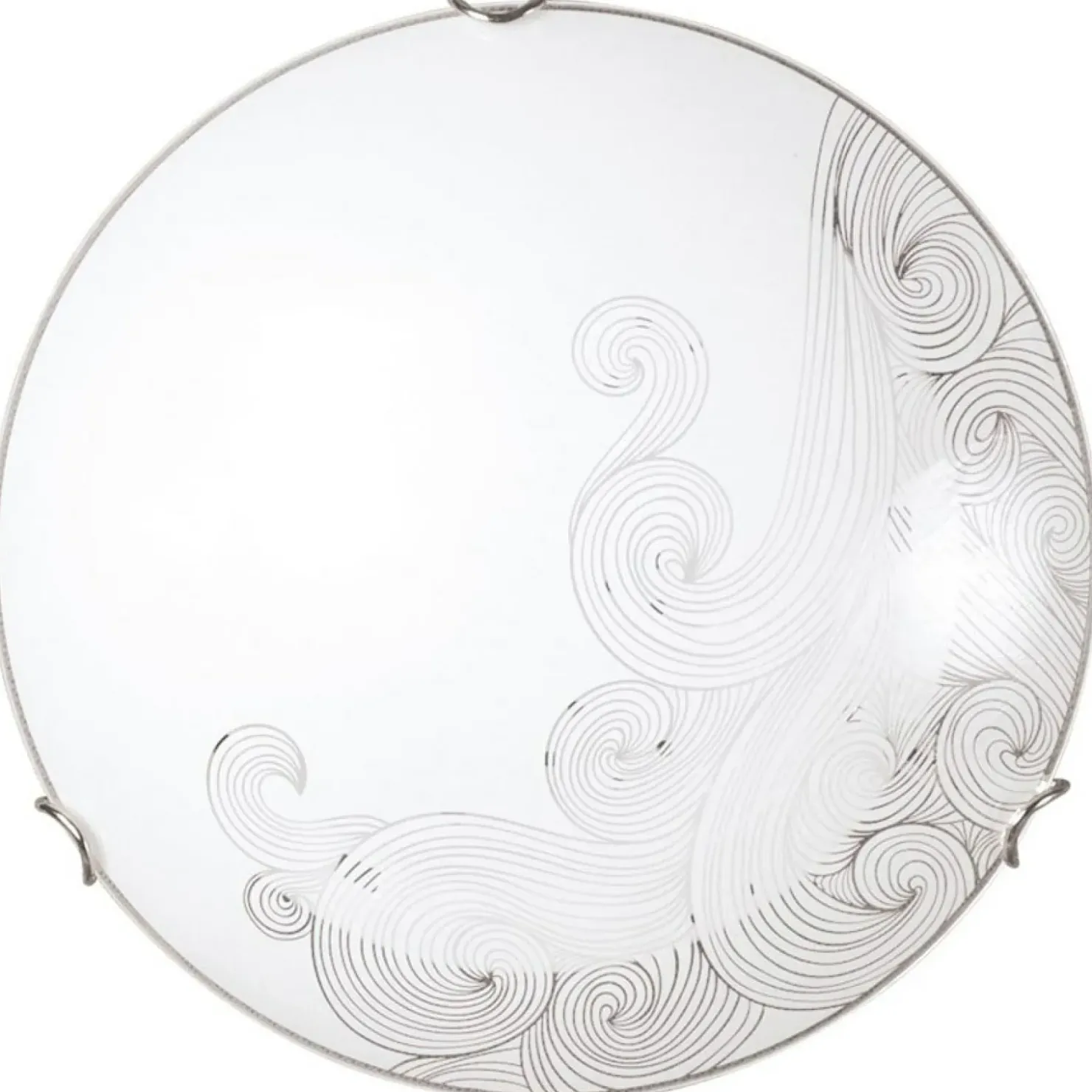 Okrągła lampa ścienna ⌀40cm z zdobieniem K-3713 MESTRE | Kaja*Sklep Kaja Sale