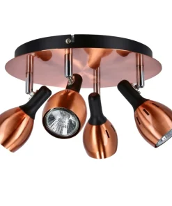 Okrągła lampa sufitowa z reflektorami 98-34878 CROSS | Kaja*Sklep Kaja Online