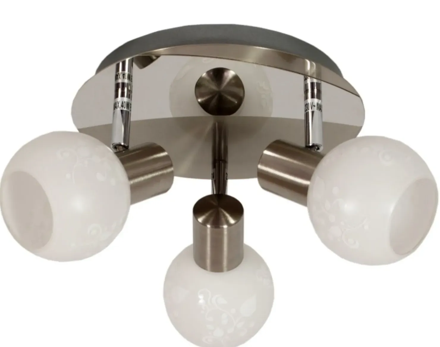 Okrągła lampa z kulistymi reflektorami 98-10070 AVILA | Kaja*Sklep Kaja New