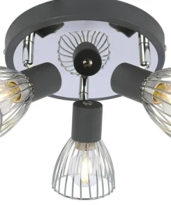 Okrągła lampa z lustrzanym zdobieniem 98-61546 MODO | Kaja Oświetlenie*Sklep Kaja Flash Sale