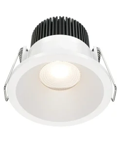 Okrągłe oczko LED do łazienki ⌀6cm 3000K DL034-01-06W3K-D-W*Sklep Kaja Cheap