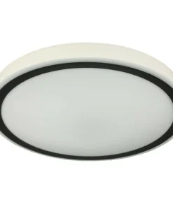 Okrągły plafon 37cm ze światłem LED 4000K LP-550/1C M 4BK – VEGAS*Sklep Kaja Hot