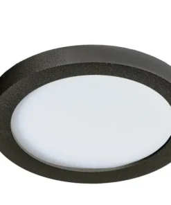 Oprawa podtynkowa łazienkowa AZ2835 - Slim 9 Round 4000K IP44 (black)*Sklep Kaja Best