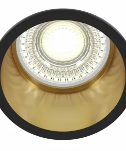 Oprawa podtynkowa, czarno-złote oczko DL049-01GB REIF | Kaja*Sklep Kaja Cheap