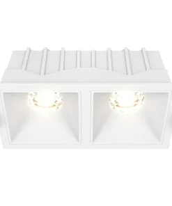Oprawa wpustowa LED 3000K 12,6cm DL043-02-10W3K-D-SQ-W - ALFA LED*Sklep Kaja Online