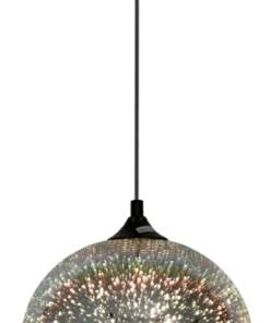Ozdobna, chromowana lampa wisząca 31-51295 GALACTIC | Kaja Oświetlenie*Sklep Kaja Fashion
