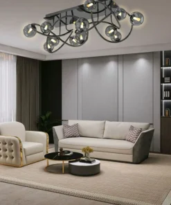 Best Sklep Kaja Ozdobna lampa sufitowa do salonu WF 9014-1205 NANCY | Kaja