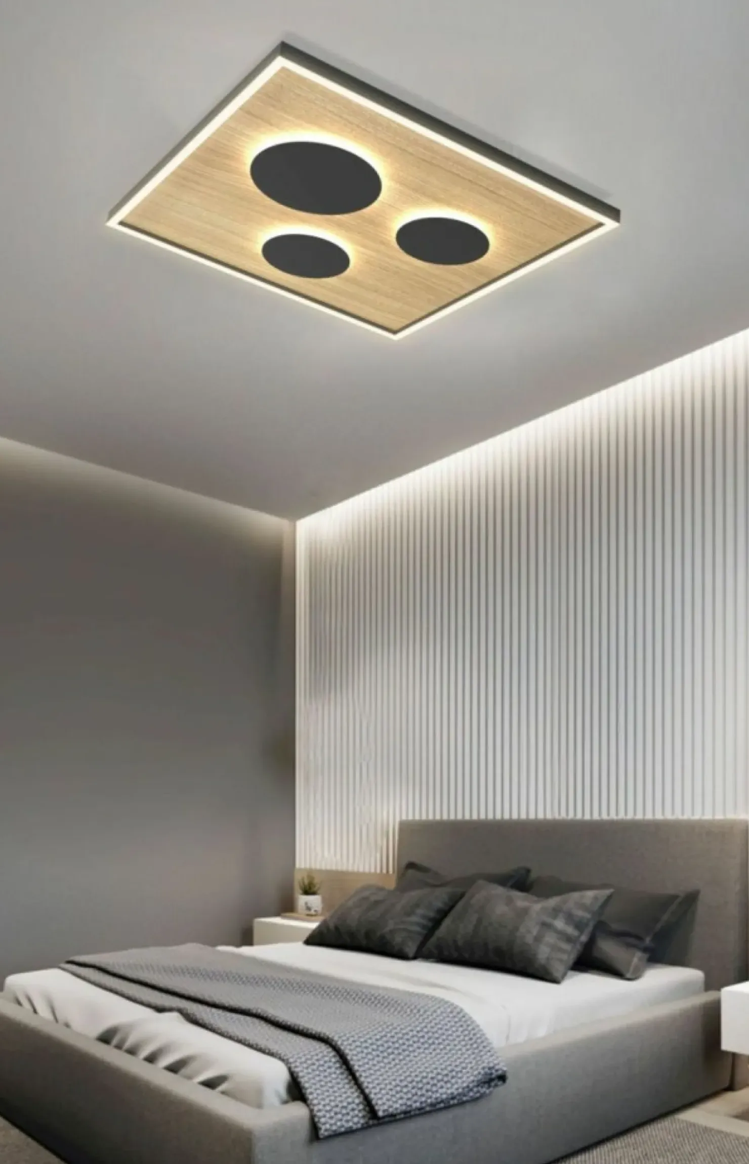 Ozdobna lampa sufitowa LED, plafon do holu WF 9012-306L DIJON | Kaja*Sklep Kaja Discount