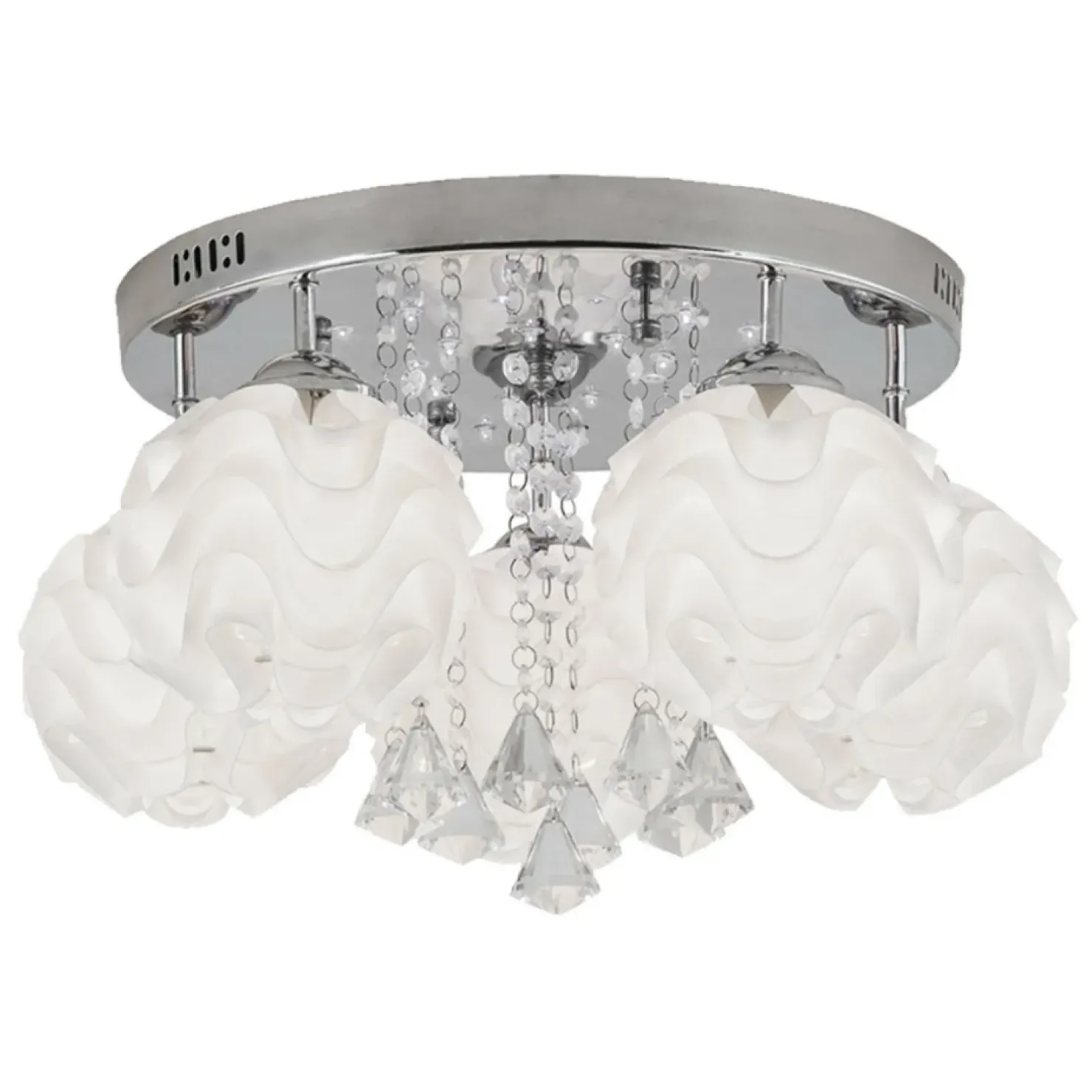 Best Sale Sklep Kaja Ozdobna lampa sufitowa z kryształkami LP-119/5C SADA | Kaja