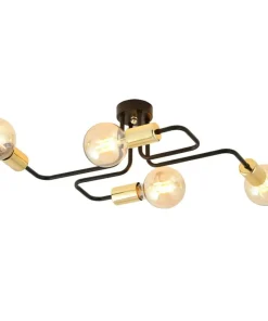 Online Sklep Kaja Ozdobna lampa sufitowa ze złotymi oprawkami 1175/4 z serii VEKEN