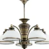 Ozdobna lampa wisząca z kloszami O3185 W5 PAT z serii PELION | Kaja*Sklep Kaja Shop