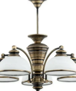 Ozdobna lampa wisząca z kloszami O3185 W5 PAT z serii PELION | Kaja*Sklep Kaja Shop