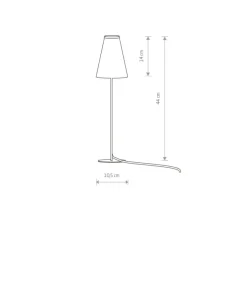 Ozdobna lampka stołowa, w stylu skandynawskim 7758 | Kaja Oświetlenie*Sklep Kaja Best Sale