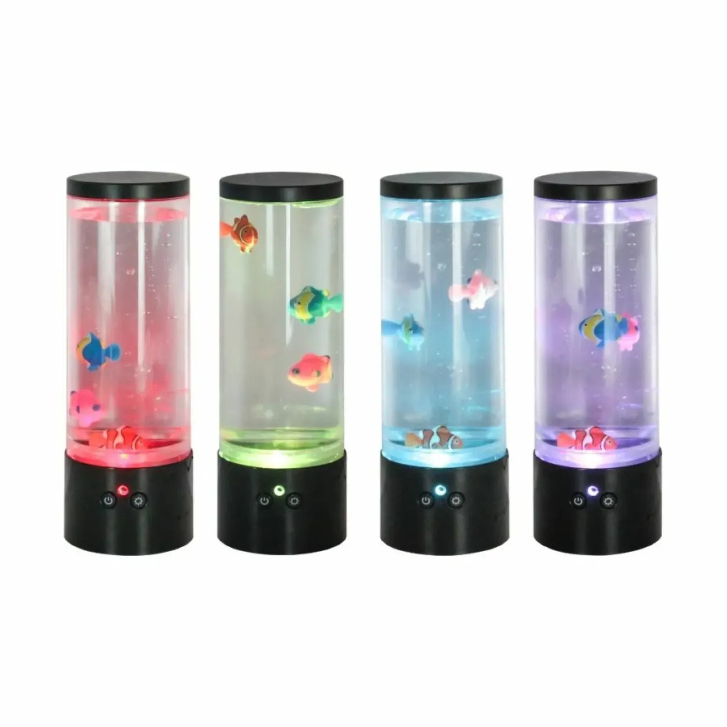 Ozdobna lampka stołowa z rybkami ZM 87946 AQUA | Kaja Oświetlenie*Sklep Kaja Cheap