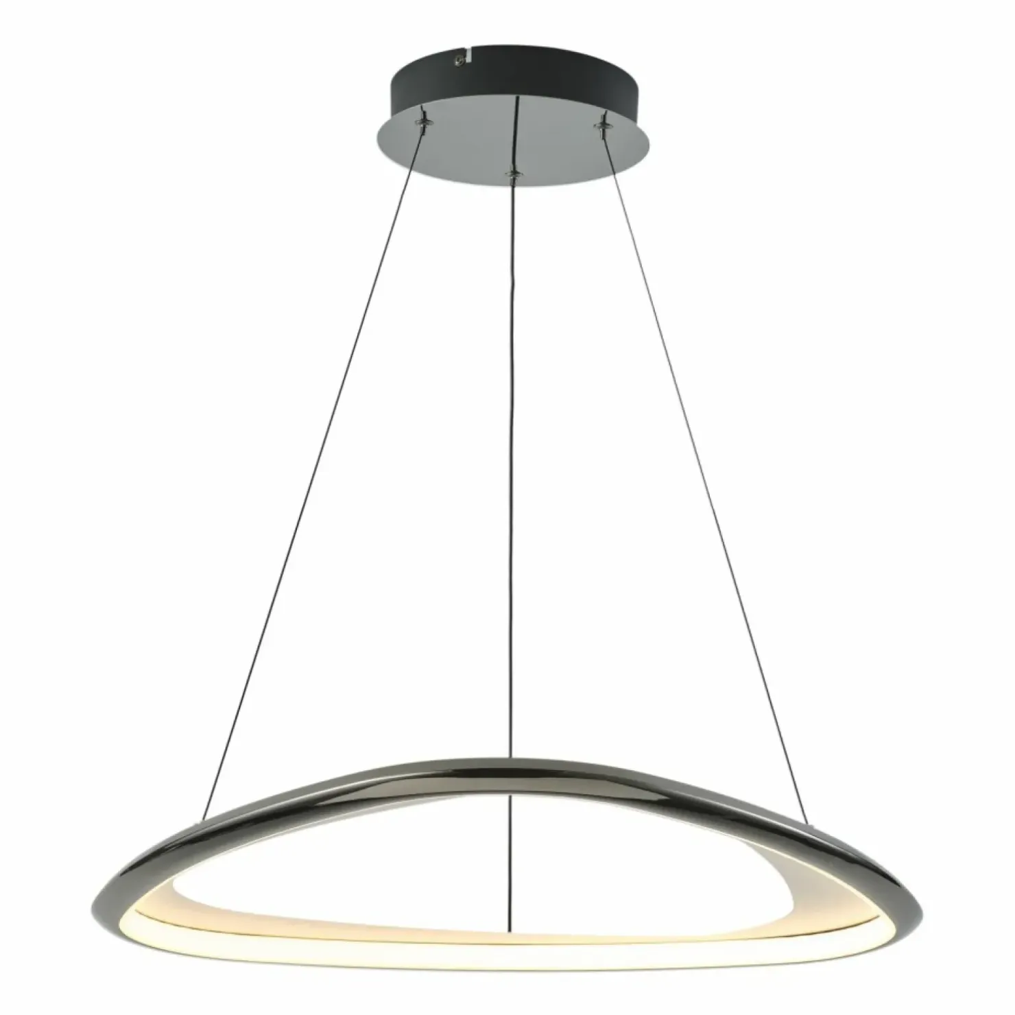 Discount Sklep Kaja Ozdobna, ledowa lampa wisząca do kuchni MD3888-1S-3BCT GETAFE | Kaja