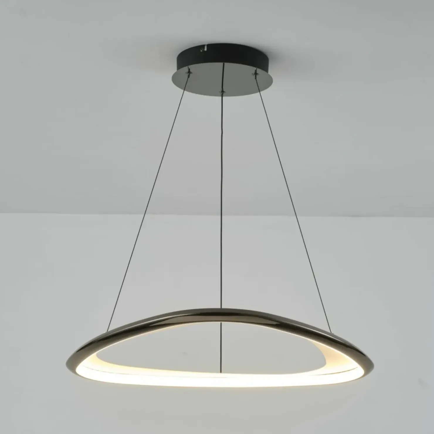 Discount Sklep Kaja Ozdobna, ledowa lampa wisząca do kuchni MD3888-1S-3BCT GETAFE | Kaja