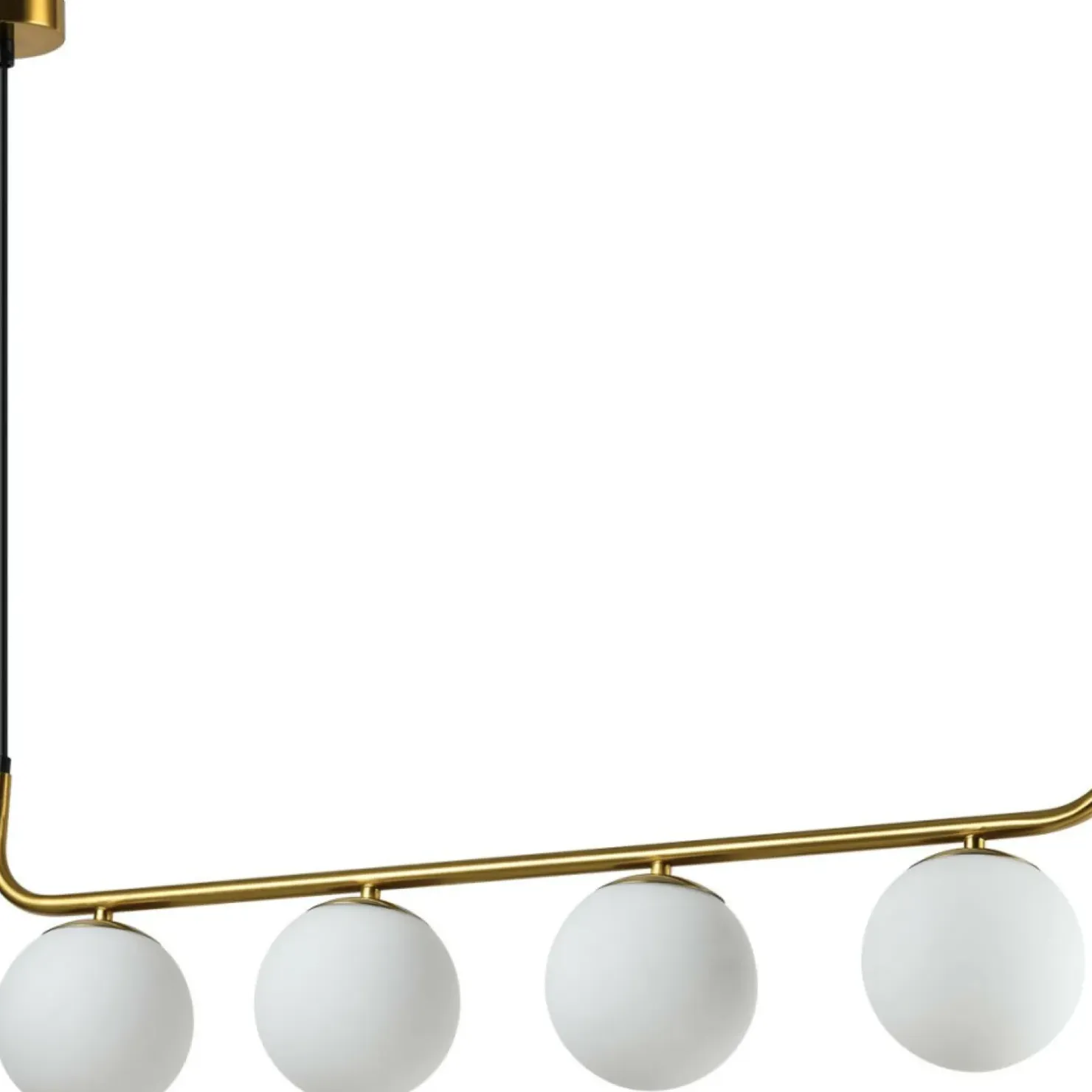 Cheap Sklep Kaja Ozdobna, złota lampa wisząca nad stół LP-005/4L GD ALISA | Kaja