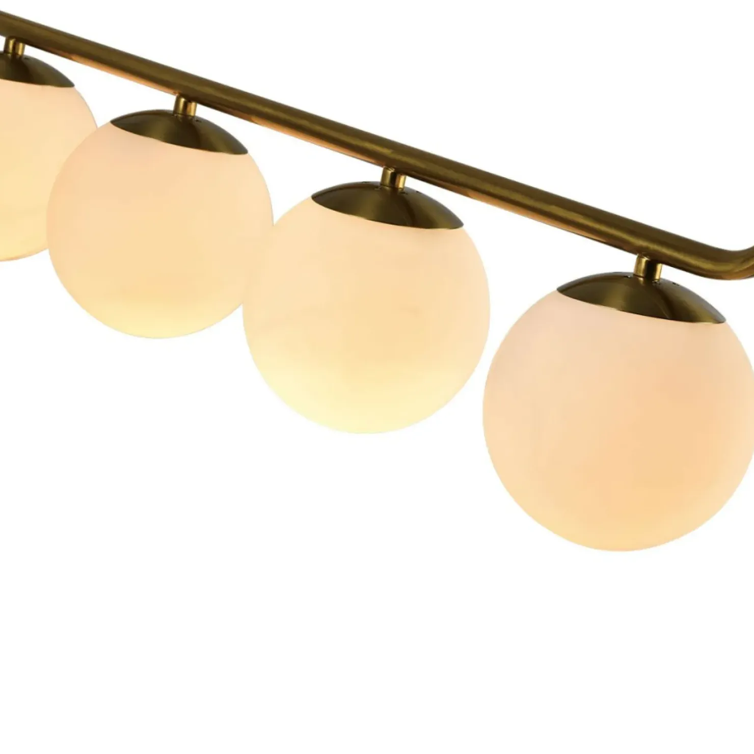 Cheap Sklep Kaja Ozdobna, złota lampa wisząca nad stół LP-005/4L GD ALISA | Kaja