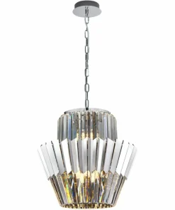 Best Sale Sklep Kaja Pałacowa, kryształowa lampa wisząca do salonu ML0414 DONNA | Kaja