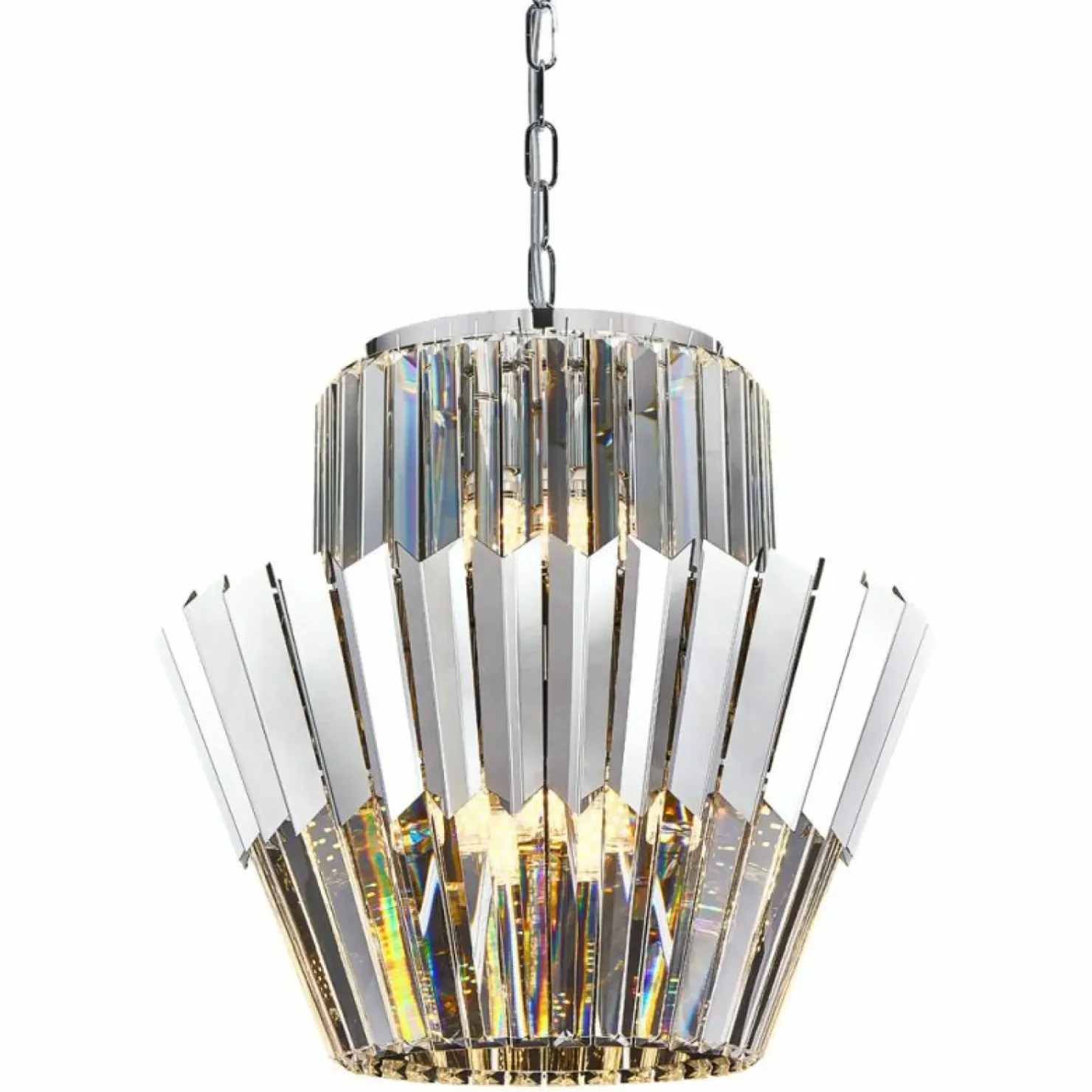 Best Sale Sklep Kaja Pałacowa, kryształowa lampa wisząca do salonu ML0414 DONNA | Kaja