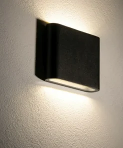 Płaska lampa ścienna LED na elewację 3000K 11363 SEMILED | Kaja*Sklep Kaja Fashion