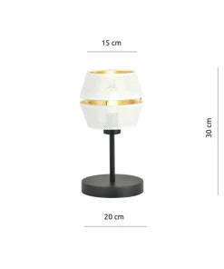 Perforowana lampka - ciekawy efekt świetlny 1184/LN z serii MALIA*Sklep Kaja Hot