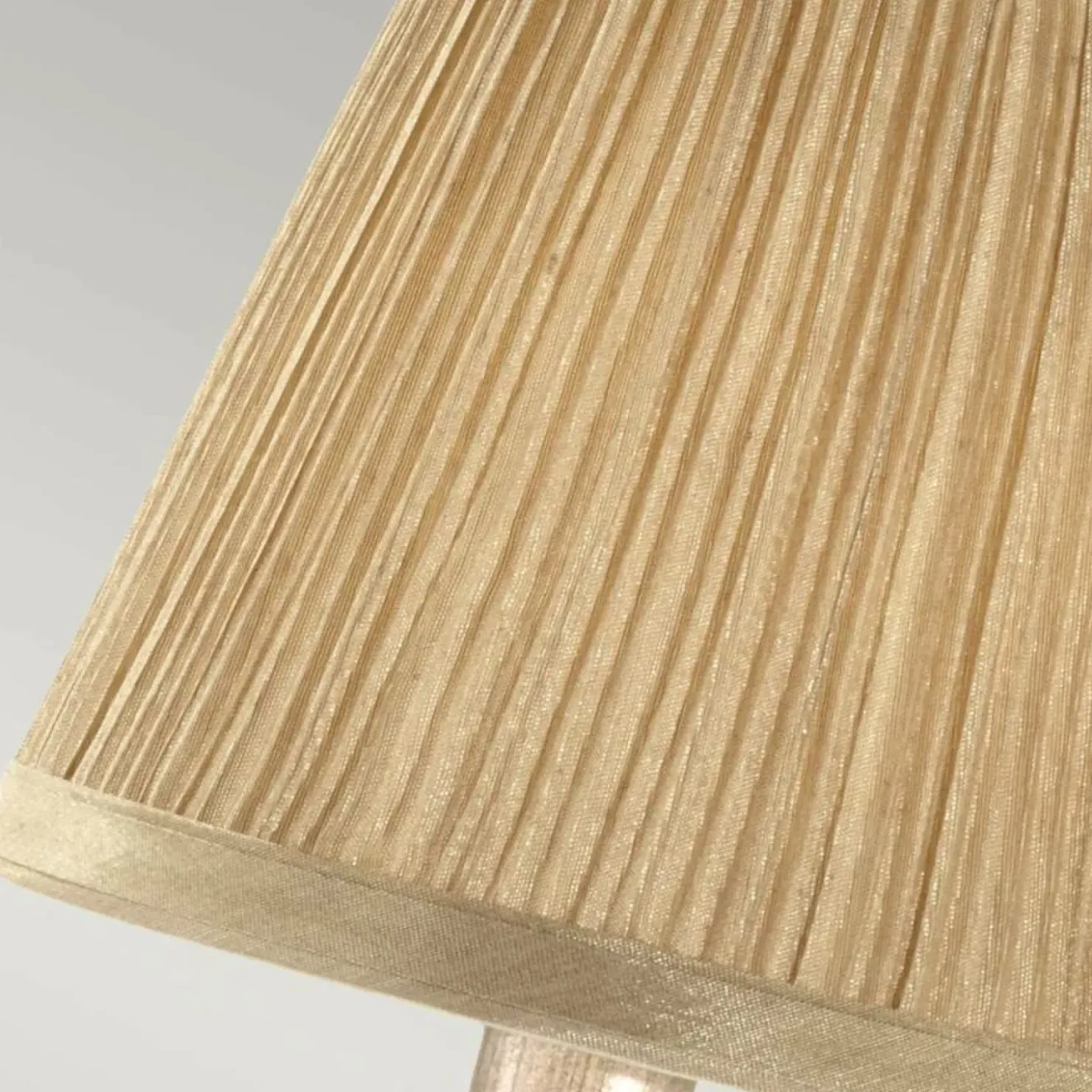 Piaskowo-srebrna lampa ścienna FE-ABBEY1 z serii ABBEY*Sklep Kaja Cheap