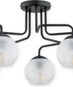 Pięcioramienna lampa sufitowa O3095 W5 CZA SEGRE | Kaja Oświetlenie*Sklep Kaja Discount