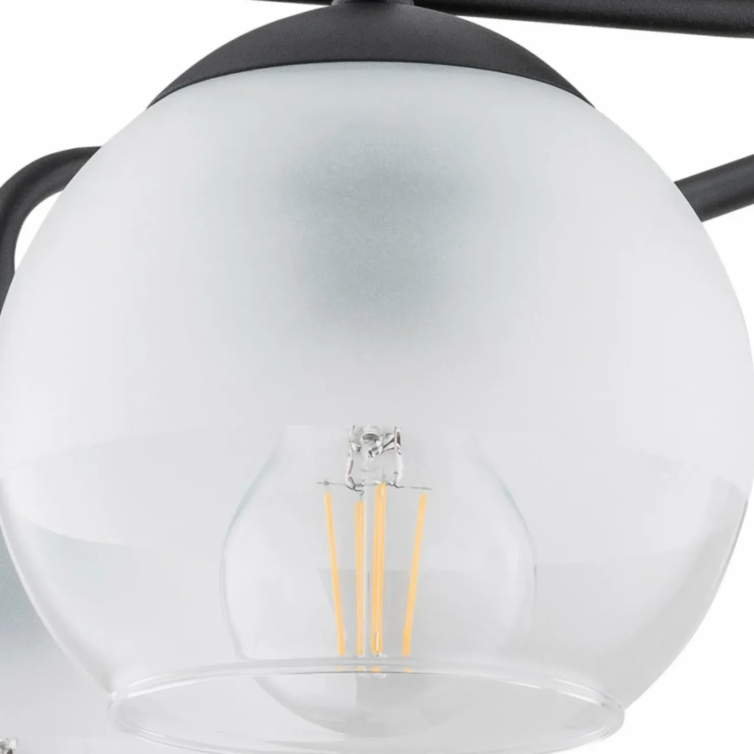 Pięcioramienna lampa sufitowa O3095 W5 CZA SEGRE | Kaja Oświetlenie*Sklep Kaja Discount