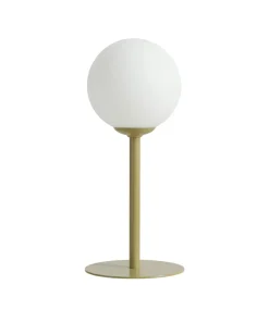 Pistacjowa lampka stołowa do stylowej sypialni 1080B12 z serii PINNE*Sklep Kaja Cheap