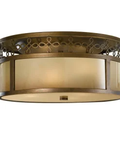Plafon, lampa w kolorze brązu FE-JUSTINE-F z serii JUSTINE*Sklep Kaja Flash Sale