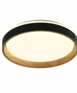 Plafon LED z drewnianą obręczą CL2204003-390MBWT BOIS | Kaja*Sklep Kaja Outlet