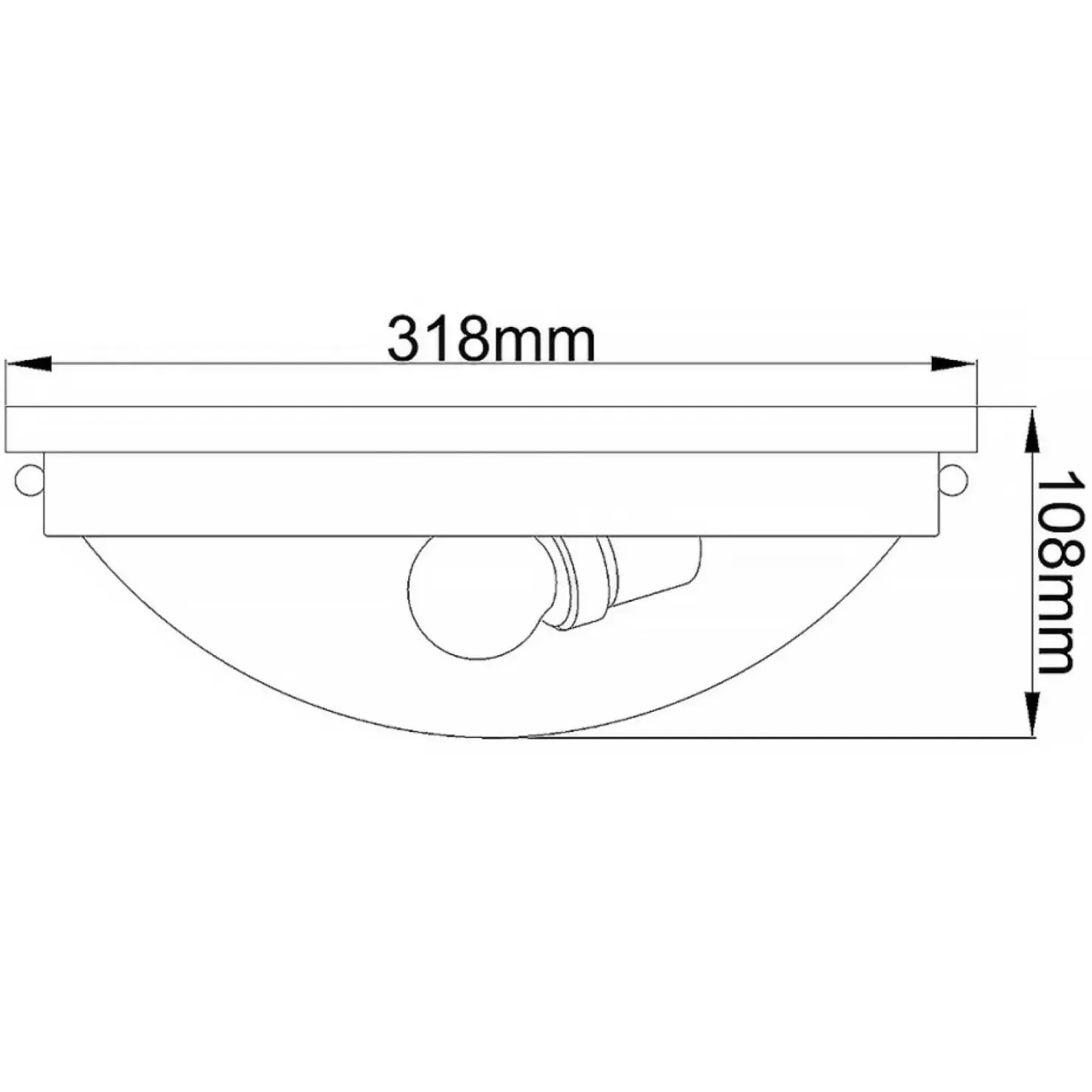 Plafon sufitowy na 2 żarówki FE-GRAVITY-F-PN z serii GRAVITY*Sklep Kaja Discount