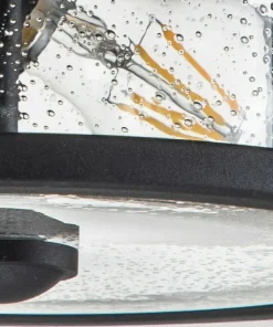 Plafon z bąbelkami powietrza FE-MERRILL-F-BLK z serii MERRILL*Sklep Kaja Outlet