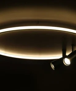 Plafon z wbudowanym LED-em, z reflektorami K-8192 z serii LOGAN | Kaja Oświetlen*Sklep Kaja New