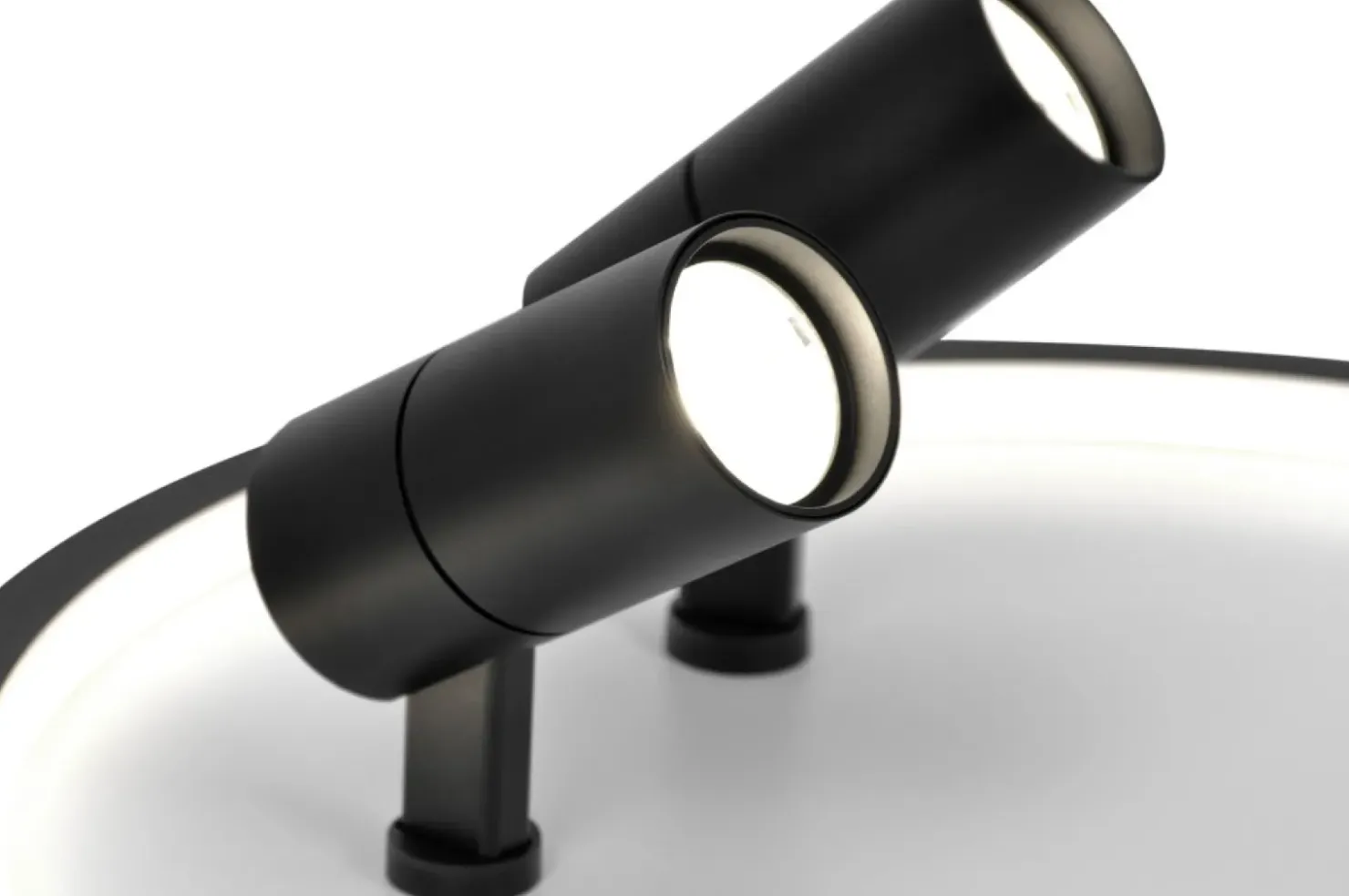 Plafon z wbudowanym LED-em, z reflektorami K-8192 z serii LOGAN | Kaja Oświetlen*Sklep Kaja New
