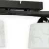 Poczwórna lampa sufitowa, do kuchni O3284 P4 CZA + CH z serii GE*Sklep Kaja Clearance