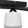 Podłużna lampa sufitowa z kloszami O3243 P3 CZA + CH z serii ALTAR*Sklep Kaja Outlet