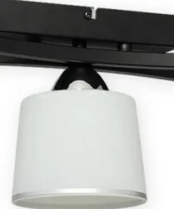 Podłużna lampa sufitowa z kloszami O3243 P3 CZA + CH z serii ALTAR*Sklep Kaja Outlet